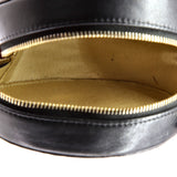 Pearl Crush Round Clutch with Chain Quilted Lambskin