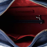 Gabrielle Hobo Chevron Aged Calfskin Small