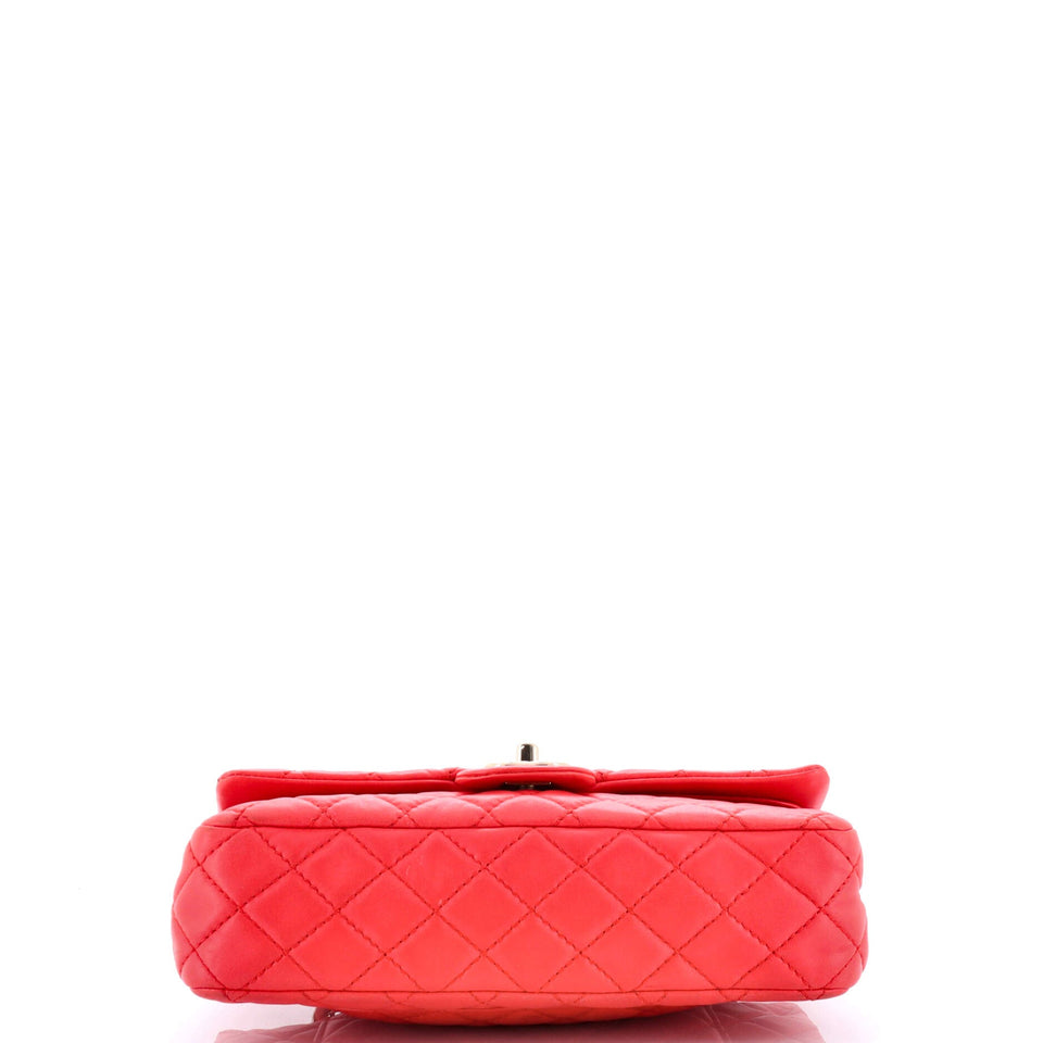 Classic Soft Flap Bag Quilted Lambskin Medium
