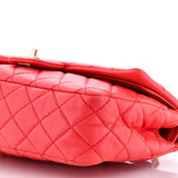 Classic Soft Flap Bag Quilted Lambskin Medium