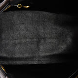 Medallion Tote Quilted Caviar