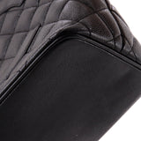 Medallion Tote Quilted Caviar