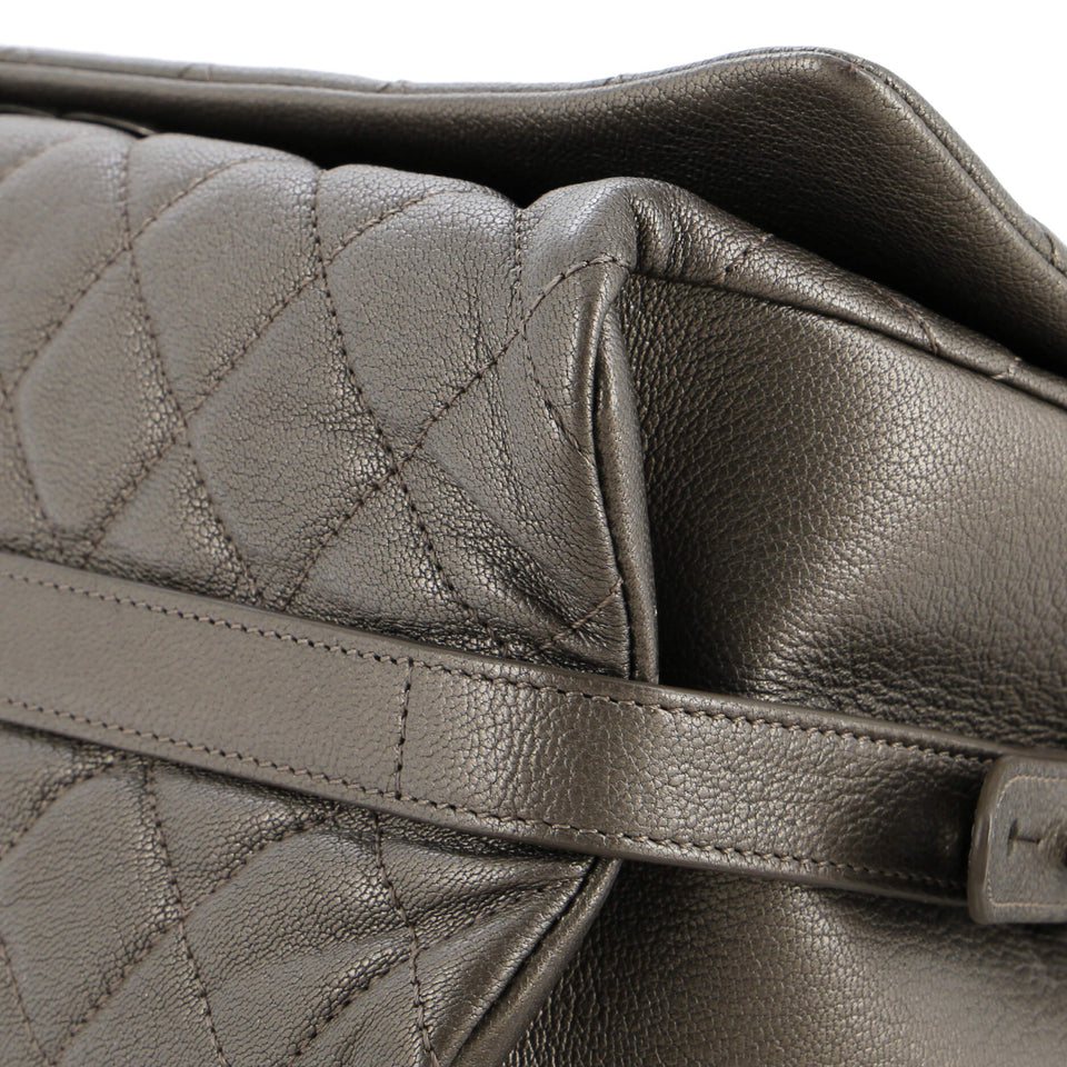 City Rock Flap Bag Quilted Goatskin Large