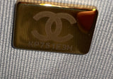 Crystal Woven CC Wallet on Chain Quilted Caviar