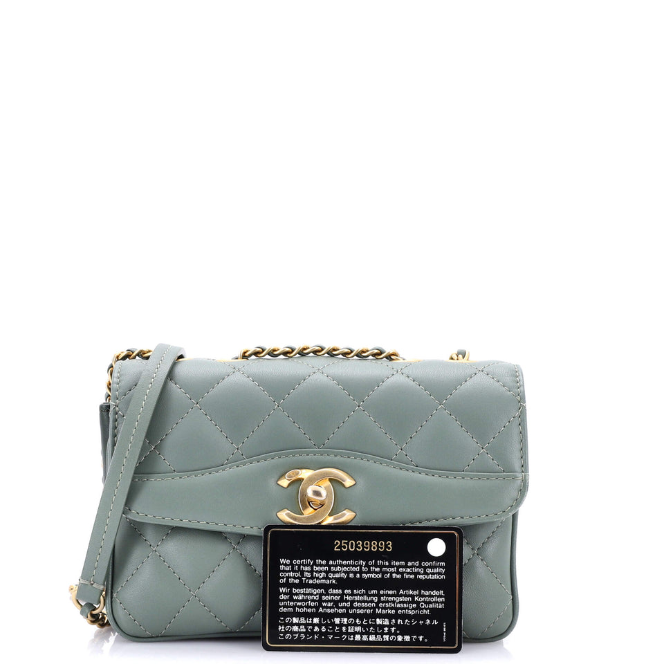 Daily Companion Coco Vintage Flap Bag Quilted Lambskin Small