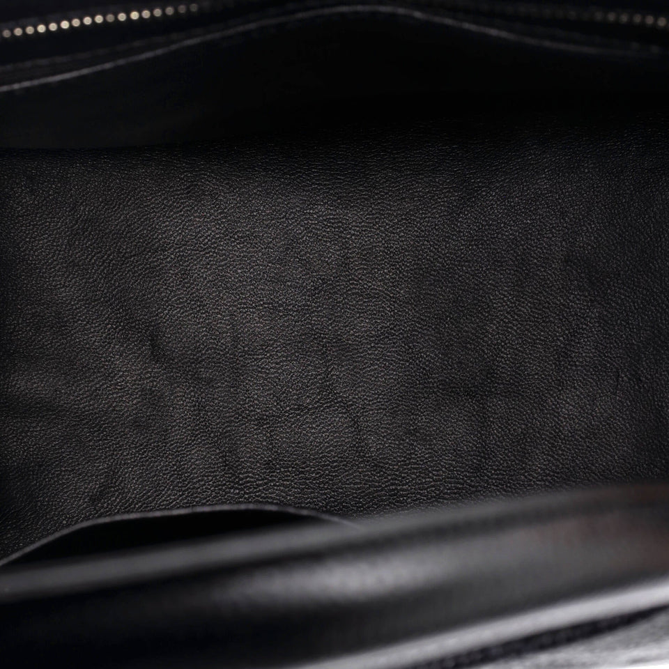 Medallion Tote Quilted Caviar