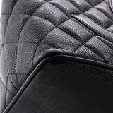 Medallion Tote Quilted Caviar