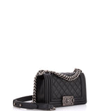 Boy Flap Bag Quilted Lambskin Small