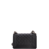 Boy Flap Bag Quilted Lambskin Small