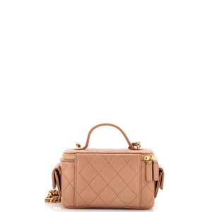 Quilted Polly Pocket Top Vanity Quilted Caviar East West