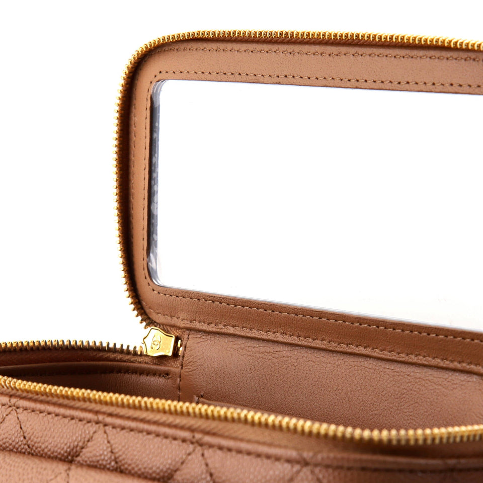 Quilted Polly Pocket Top Vanity Quilted Caviar East West