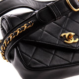 Chain Envelope Belt Bag Quilted Calfskin