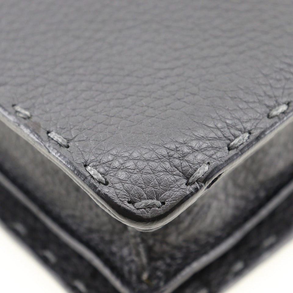 Fendi Selleria  Leather Clutch Bag