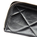 19 Card Holder Zip Coin Purse Quilted Lambskin