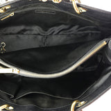 Grand Shopping Tote Quilted Caviar XL
