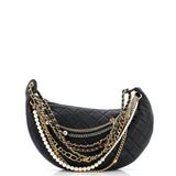 All About Chains Hobo Quilted Lambskin