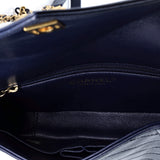 Reversed Flap Bag Chevron Lambskin Medium