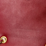 Crystal CC Full Flap Bag Quilted Lambskin Mini