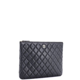 O Case Clutch Quilted Lambskin Medium