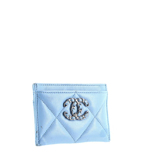 19 Card Holder Quilted Leather