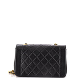 Vintage Diana Flap Bag Quilted Lambskin Medium