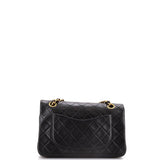 Vintage Classic Double Flap Bag Quilted Lambskin Small