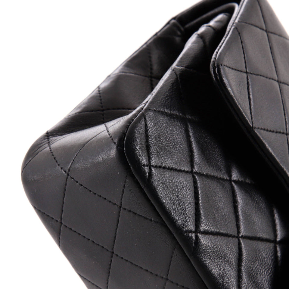 Vintage Classic Double Flap Bag Quilted Lambskin Small
