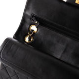 Vintage Classic Double Flap Bag Quilted Lambskin Small