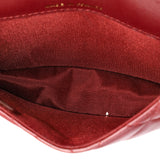 Top Handle Flap Coin Purse with Chain Quilted Lambskin