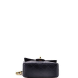 Vintage Square Classic Single Flap Bag Quilted Lambskin Mini