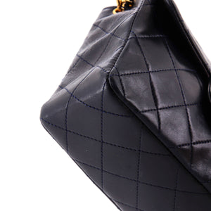 Vintage Square Classic Single Flap Bag Quilted Lambskin Mini