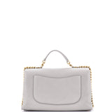Chic Affinity Top Handle Bag Stitched Caviar Medium