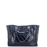 Deauville Tote Glazed Calfskin Small