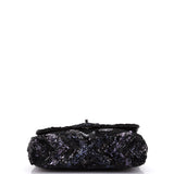 CC Flap Bag Chevron Sequins Mini