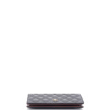 L-Yen Wallet Quilted Caviar