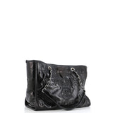 Deauville Tote Glazed Calfskin Small