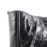 Deauville Tote Glazed Calfskin Small