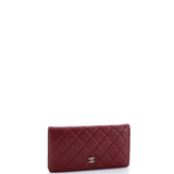 L-Yen Wallet Quilted Caviar
