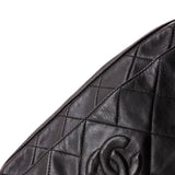 Vintage Diamond CC Camera Bag Quilted Leather Medium