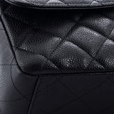 Classic Single Flap Bag Quilted Caviar Maxi
