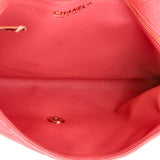 Classic Flap Clutch Quilted Caviar