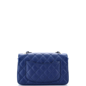 Classic Single Flap Bag Quilted Caviar Mini
