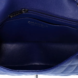 Classic Single Flap Bag Quilted Caviar Mini