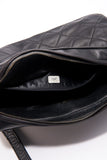 Chanel Quilted Black Camera Crossbody Bag