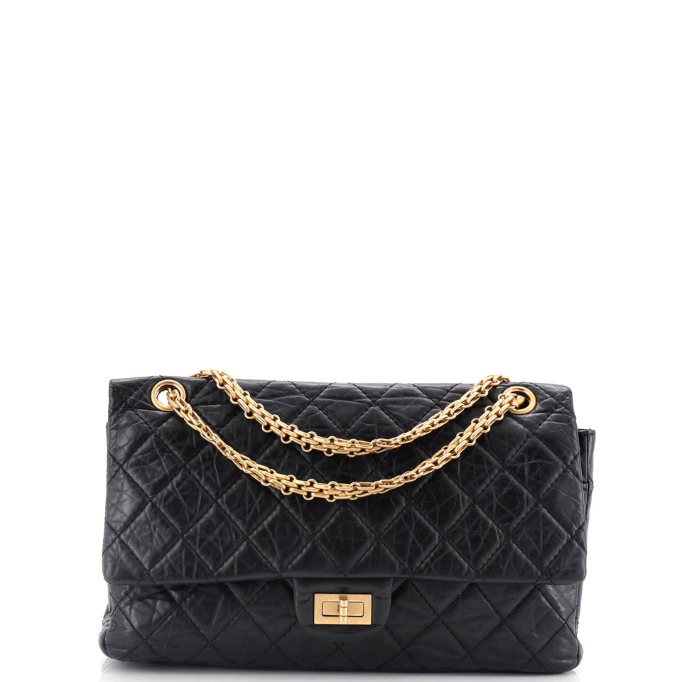Reissue 2.55 Flap Bag Quilted Aged Calfskin 226