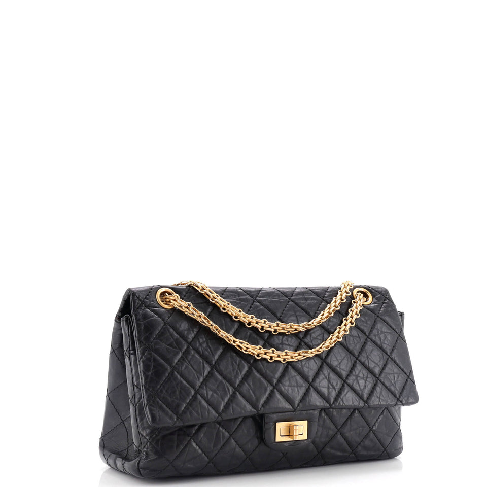Reissue 2.55 Flap Bag Quilted Aged Calfskin 226