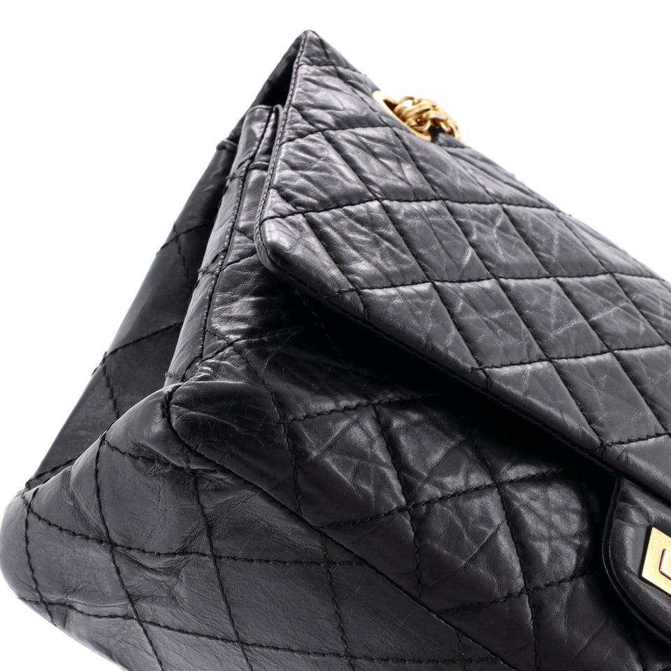 Reissue 2.55 Flap Bag Quilted Aged Calfskin 226