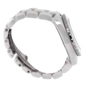 J12 Automatic Watch Ceramic and Stainless Steel with Diamond Markers 38