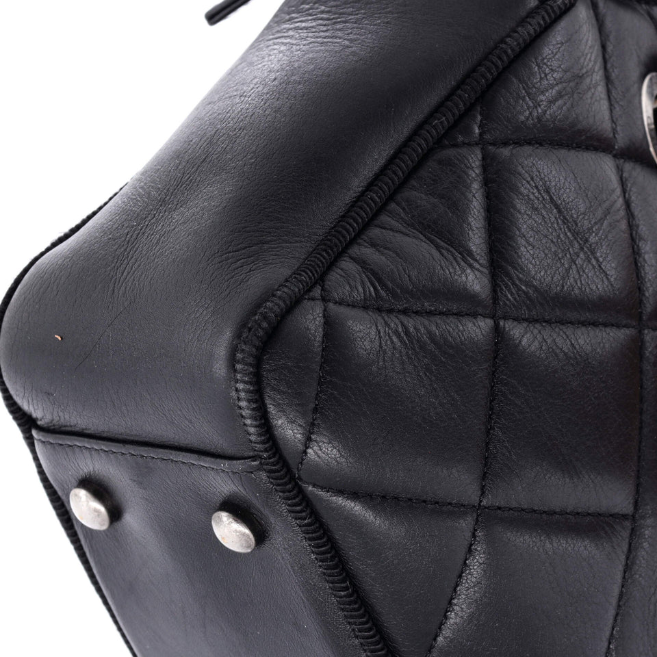 Ballerine Camera Case Bag Quilted Calfskin Medium
