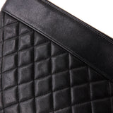Mademoiselle Vintage O Case Clutch Quilted Sheepskin Medium